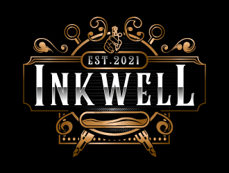 Inkwell logo design by Suvendu