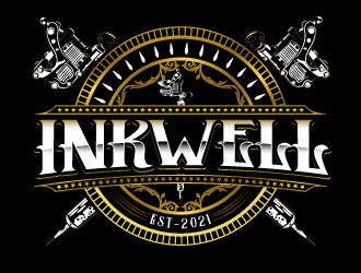 Inkwell logo design by Suvendu