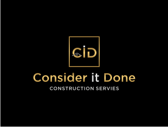 Consider It Done Construction Servies  logo design by asyqh