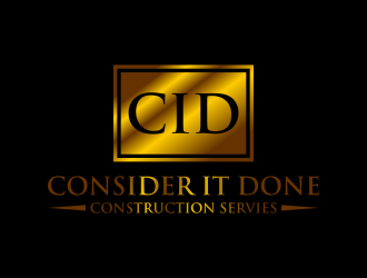 Consider It Done Construction Servies  logo design by dodihanz