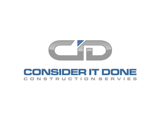 Consider It Done Construction Servies  logo design by Garmos