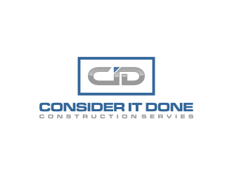 Consider It Done Construction Servies  logo design by Garmos