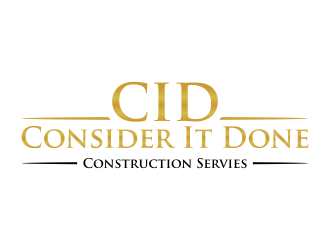 Consider It Done Construction Servies  logo design by ayda_art