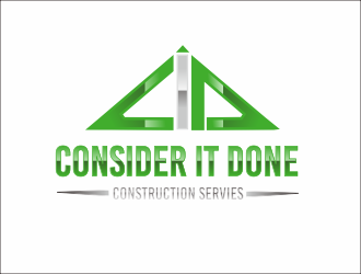 Consider It Done Construction Servies  logo design by niichan12