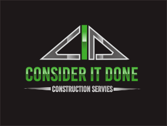 Consider It Done Construction Servies  logo design by niichan12