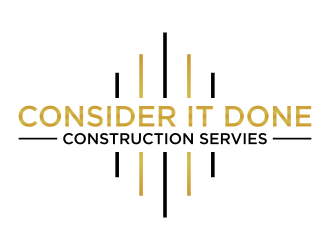 Consider It Done Construction Servies  logo design by ayda_art