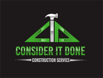 Consider It Done Construction Servies  logo design by niichan12