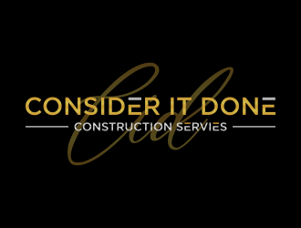 Consider It Done Construction Servies  logo design by ayda_art