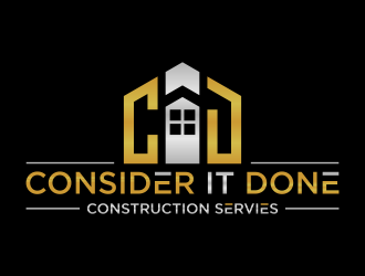 Consider It Done Construction Servies  logo design by ayda_art