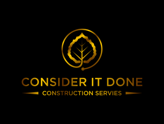 Consider It Done Construction Servies  logo design by dodihanz