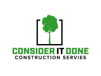 Consider It Done Construction Servies  logo design by jaize