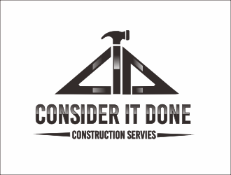 Consider It Done Construction Servies  logo design by niichan12