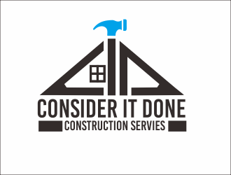 Consider It Done Construction Servies  logo design by niichan12