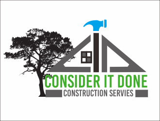 Consider It Done Construction Servies  logo design by niichan12