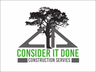 Consider It Done Construction Servies  logo design by niichan12