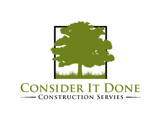 Consider It Done Construction Servies  logo design by Kirito