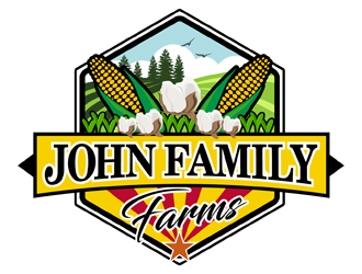 John Family Farms logo design by DreamLogoDesign