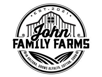 John Family Farms logo design by DreamLogoDesign