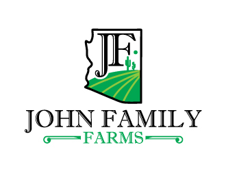 John Family Farms logo design by yans