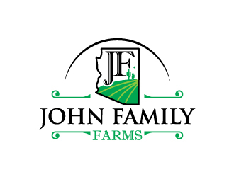 John Family Farms logo design by yans