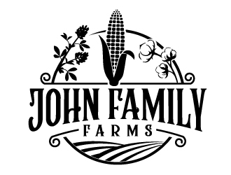 John Family Farms logo design by jaize