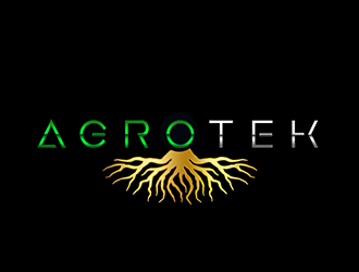 AgroTek logo design by 3Dlogos