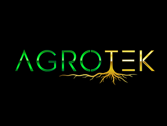 AgroTek logo design by 3Dlogos