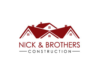 Nick & Brothers Construction logo design by aryamaity