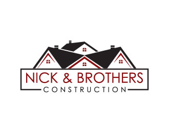 Nick & Brothers Construction logo design by aryamaity