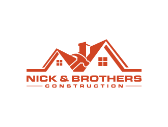 Nick & Brothers Construction logo design by jafar