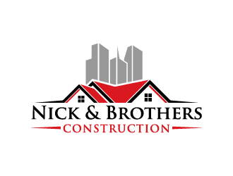 Nick & Brothers Construction logo design by sakarep