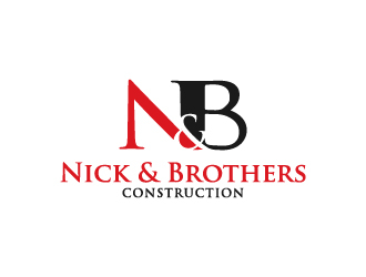 Nick & Brothers Construction logo design by sakarep