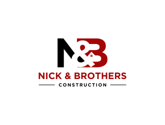 Nick & Brothers Construction logo design by haidar