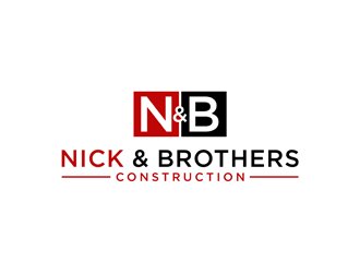 Nick & Brothers Construction logo design by alby