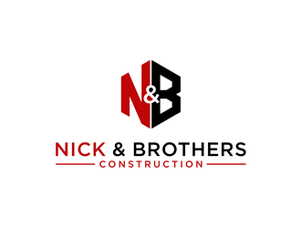 Nick & Brothers Construction logo design by alby