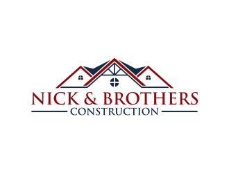 Nick & Brothers Construction logo design by Purwoko21