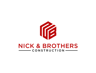 Nick & Brothers Construction logo design by alby