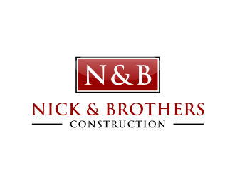 Nick & Brothers Construction logo design by asyqh