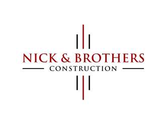 Nick & Brothers Construction logo design by asyqh