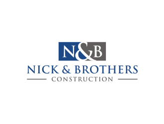 Nick & Brothers Construction logo design by asyqh