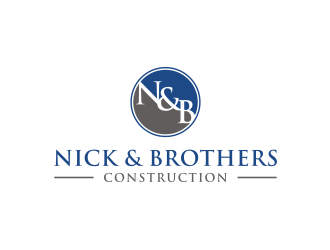 Nick & Brothers Construction logo design by asyqh