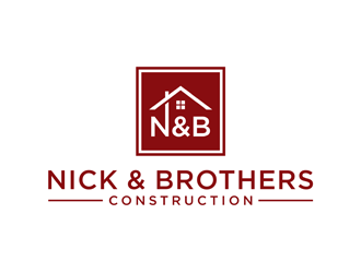 Nick & Brothers Construction logo design by alby