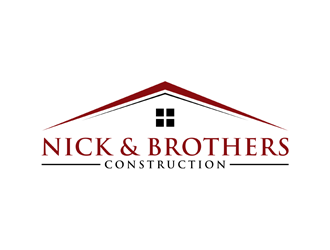 Nick & Brothers Construction logo design by alby