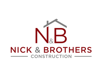 Nick & Brothers Construction logo design by Gravity