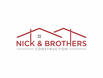 Nick & Brothers Construction logo design by ora_creative