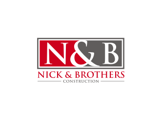 Nick & Brothers Construction logo design by narnia