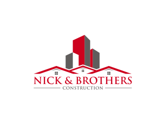 Nick & Brothers Construction logo design by narnia