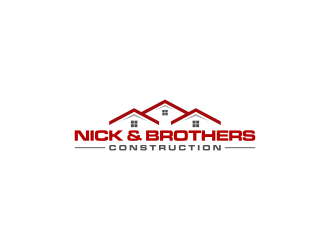 Nick & Brothers Construction logo design by RIANW