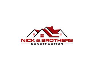 Nick & Brothers Construction logo design by RIANW