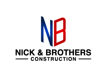 Nick & Brothers Construction logo design by bigboss